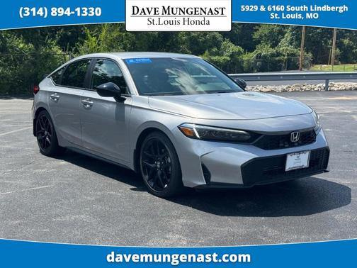 Solar Silver Metallic 2026 Honda Civic Sport