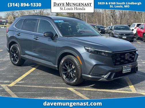 Meteorite Gray Metallic 2023 Honda CR-V Hybrid Sport