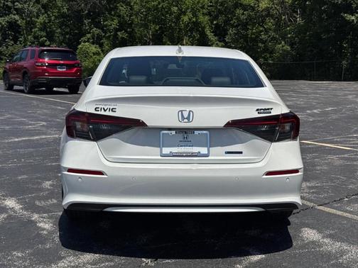 Platinum White Pearl 2026 Honda Civic Hybrid