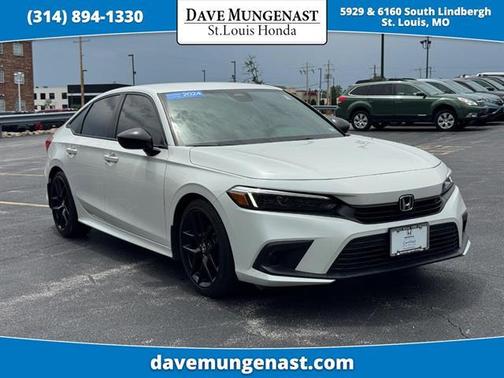 White 2024 Honda Civic Sport