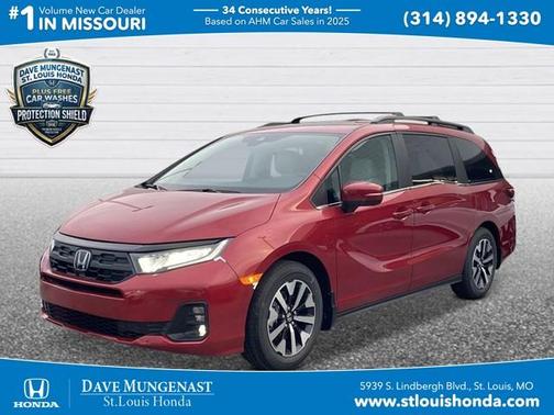 Radiant Red Metallic II 2026 Honda Odyssey EX-L