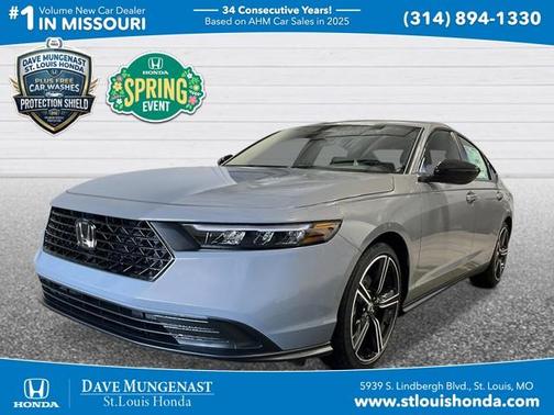 Urban Gray Pearl 2026 Honda Accord Hybrid Sport