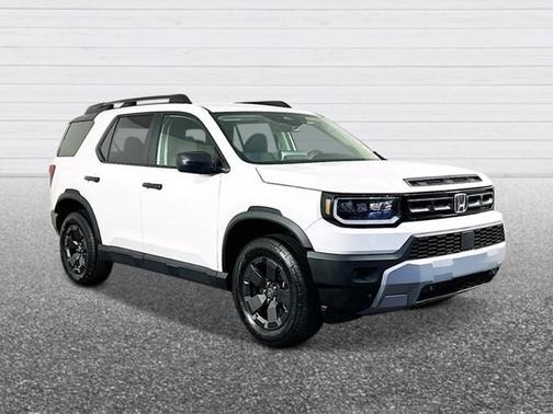 Platinum White Pearl 2026 Honda Passport RTL Towing