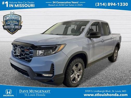 Sonic Gray Pearl 2026 Honda Ridgeline TrailSport