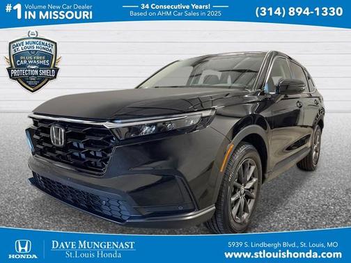 Crystal Black Pearl 2026 Honda CR-V EX-L
