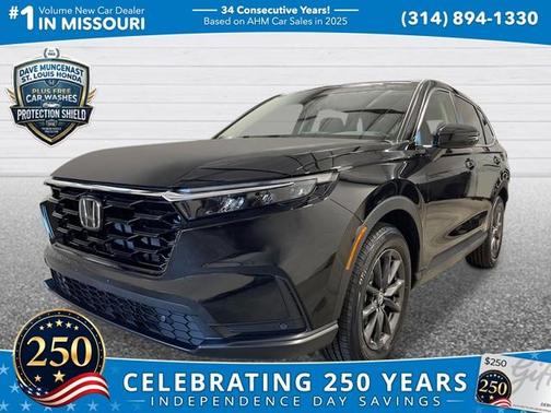 Crystal Black Pearl 2026 Honda CR-V EX-L