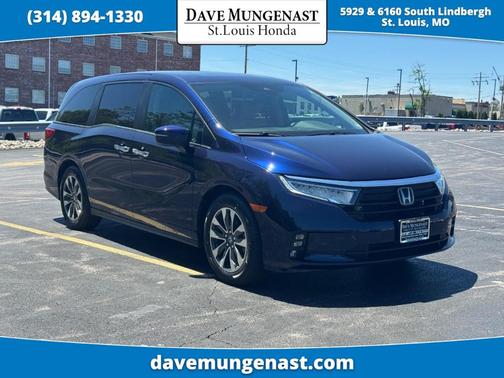 Obsidian Blue Pearl 2023 Honda Odyssey EX-L