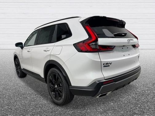 Platinum White Pearl 2026 Honda CR-V Hybrid Sport Touring