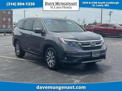 Modern Steel Metallic 2021 Honda Pilot EX