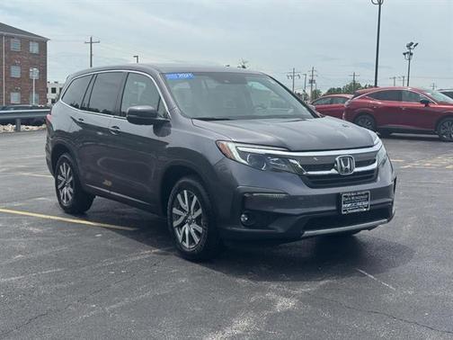 Modern Steel Metallic 2021 Honda Pilot EX