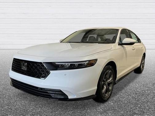 Platinum White Pearl 2026 Honda Accord Hybrid EX-L