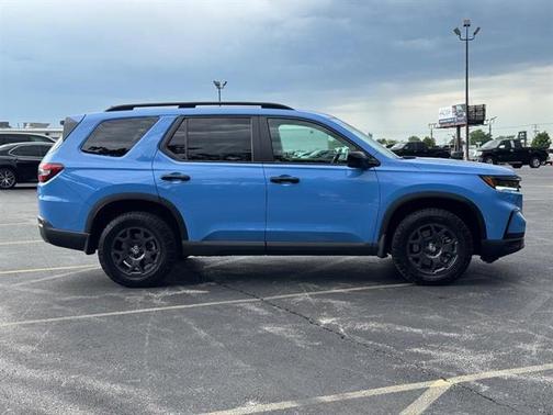 Light Blue 2025 Honda Pilot TrailSport