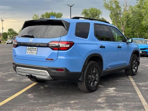 Light Blue 2025 Honda Pilot TrailSport