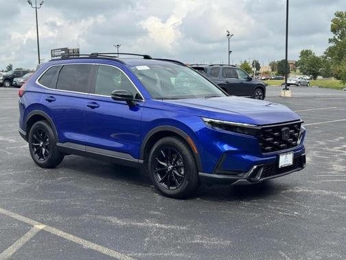 Blue 2024 Honda CR-V Hybrid Sport