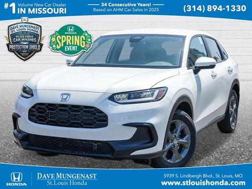 Platinum White Pearl 2026 Honda HR-V LX