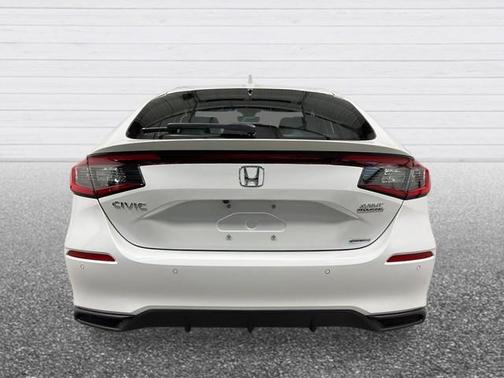 Platinum White Pearl 2026 Honda Civic Hybrid Sport Touring