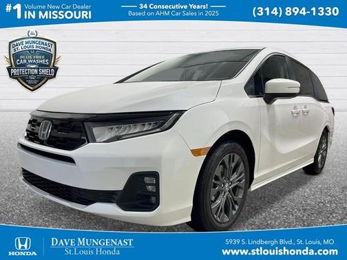 Platinum White Pearl 2026 Honda Odyssey Touring