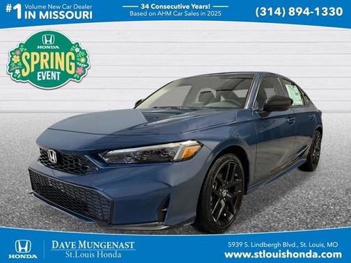 2026 Honda Civic Hybrid Sport