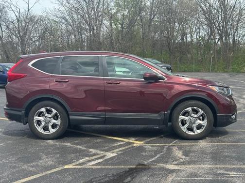 Red 2018 Honda CR-V EX