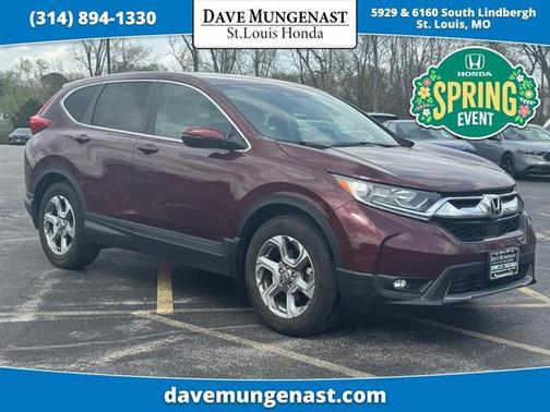 Red 2018 Honda CR-V EX