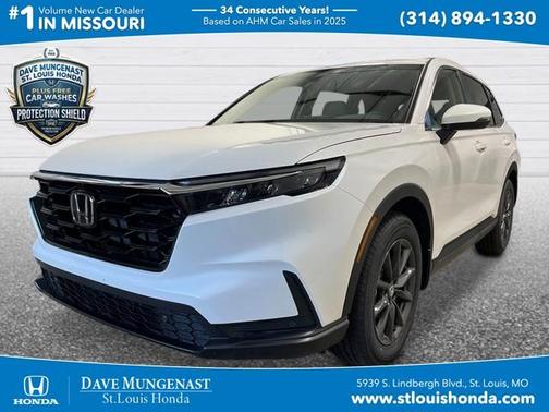 Platinum White Pearl 2026 Honda CR-V EX-L
