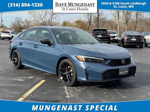 Blue Lagoon 2026 Honda Civic Hybrid Sport