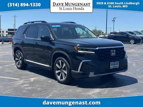 Crystal Black Pearl 2024 Honda Pilot Elite