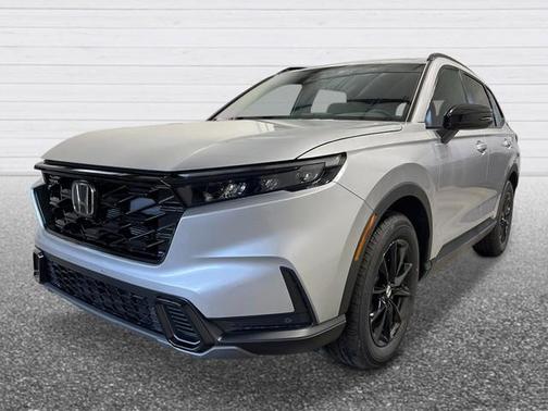 Solar Silver Metallic 2026 Honda CR-V Hybrid Sport-L
