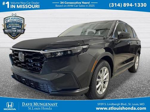 Crystal Black Pearl 2026 Honda CR-V EX