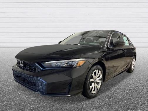 Crystal Black Pearl 2026 Honda Civic LX