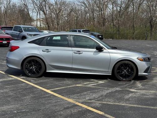 Lunar Silver Metallic 2023 Honda Civic Sport