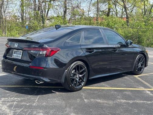 Crystal Black Pearl 2025 Honda Civic Sport