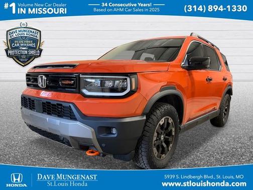 Sunset Orange 2026 Honda Passport TrailSport Elite