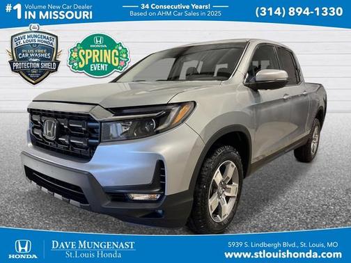 Solar Silver Metallic 2026 Honda Ridgeline RTL