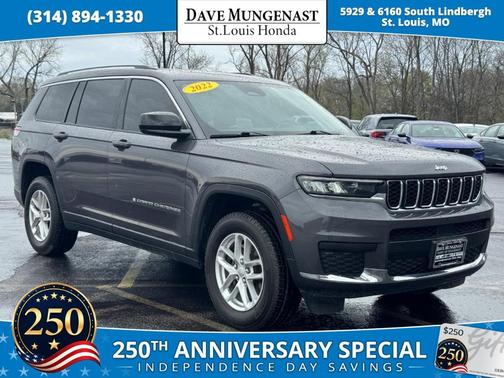 Metallic 2022 Jeep Grand Cherokee L Laredo