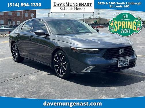 Meteorite Gray Metallic 2025 Honda Accord Hybrid Touring
