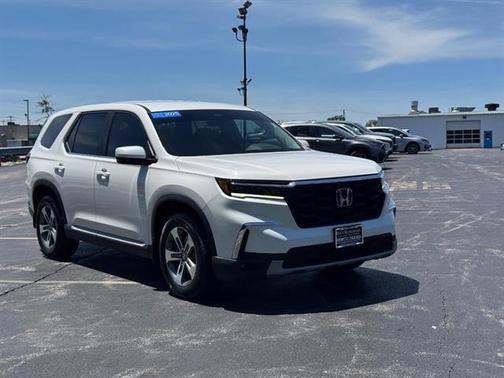 Platinum White Pearl 2025 Honda Pilot EX-L