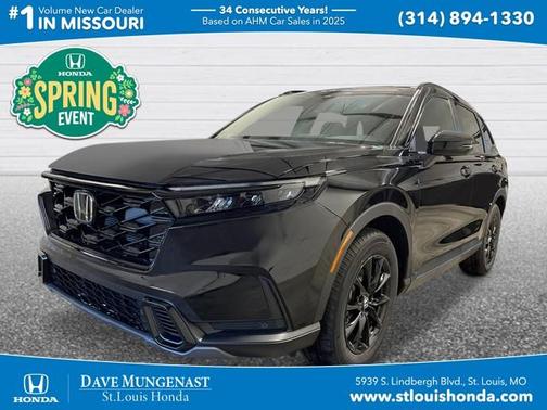 Crystal Black Pearl 2026 Honda CR-V Hybrid Sport-L