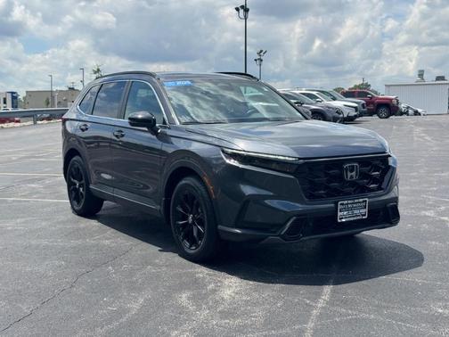 Meteorite Gray Metallic 2025 Honda CR-V Hybrid Sport-L