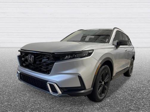 Solar Silver Metallic 2026 Honda CR-V Hybrid Sport Touring