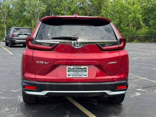 Radiant Red Metallic 2021 Honda CR-V EX