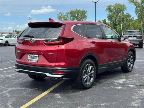 Radiant Red Metallic 2021 Honda CR-V EX