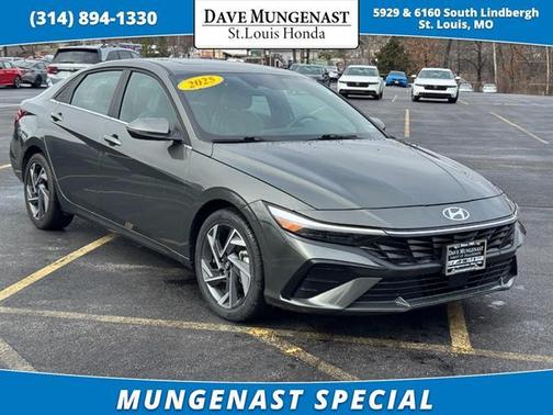 Amazon Gray 2025 Hyundai ELANTRA HEV Limited