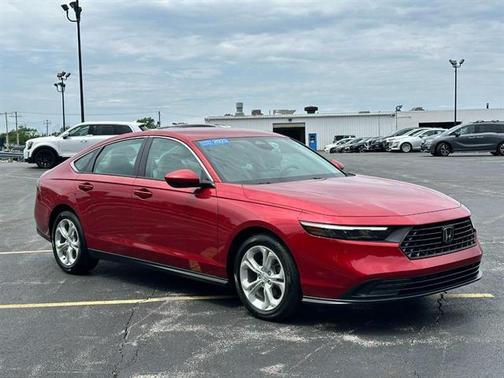 Radiant Red Metallic 2023 Honda Accord LX
