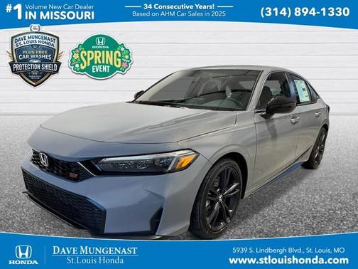 Urban Gray Pearl 2026 Honda Civic Si Base