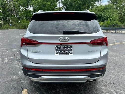 Shimmering Silver 2022 Hyundai SANTA FE Limited