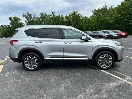 Shimmering Silver 2022 Hyundai SANTA FE Limited