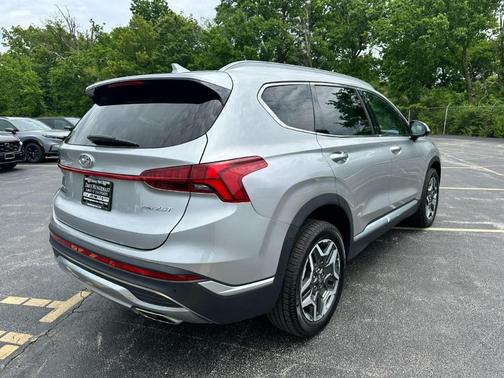 Shimmering Silver 2022 Hyundai SANTA FE Limited