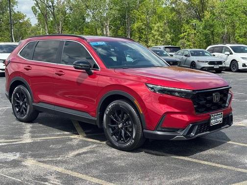 Radiant Red Metallic 2024 Honda CR-V Hybrid Sport-L
