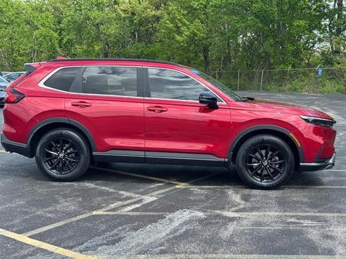 Radiant Red Metallic 2024 Honda CR-V Hybrid Sport-L